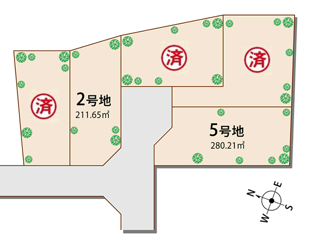 FairyBianco登美ヶ丘東区画図